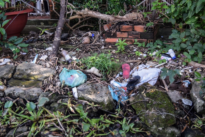 serial-travelers-vietnam-croisiere-delta-mekong-dechet-ile