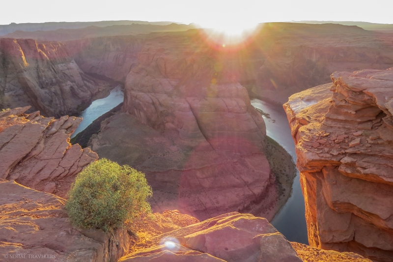 serial-travelers-ouest-americain-horseshoe-bend-sunset5